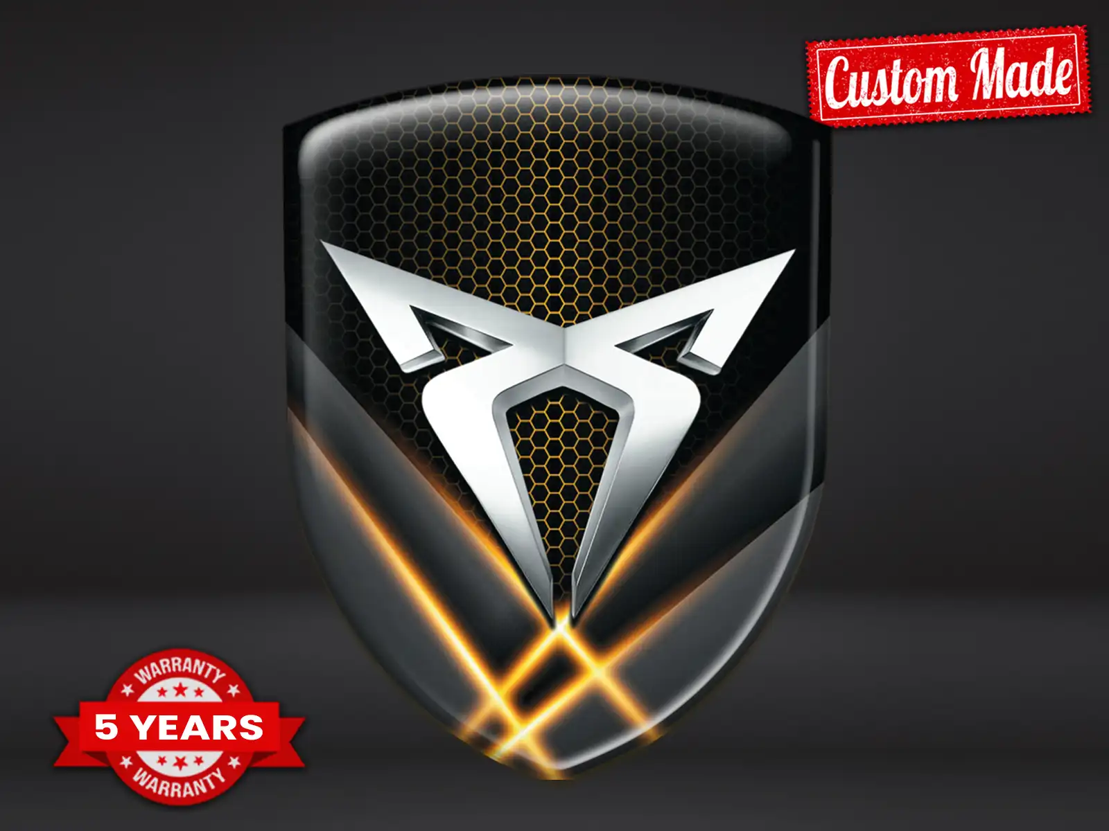 Seat Cupra Logosticker Premium Hochwertig Robust Gedruckt